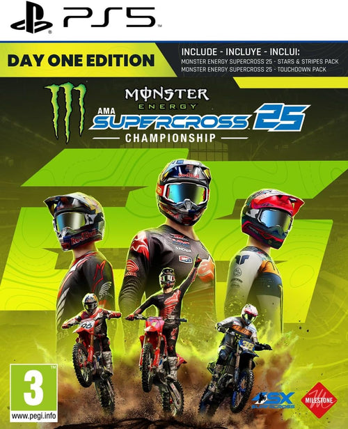Monster Energy Supercross 25 Championship Day One Edition PS5 UK