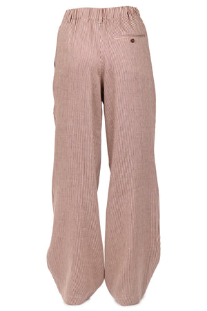Alysi - Pantalone - 451075 - Fantasia Bordeaux da donna