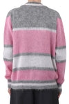 AMARANTO Amaranto - Cardigan - 461287 - Grigio/Rosa da donna