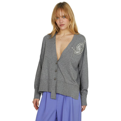 Relish cardigan grigio VENETICO RDA2502605011