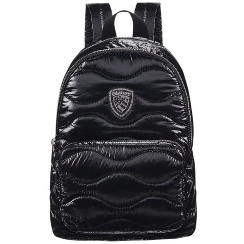 Blauer zaino piccolo nero trapuntato art. F5WAVE03/SOF