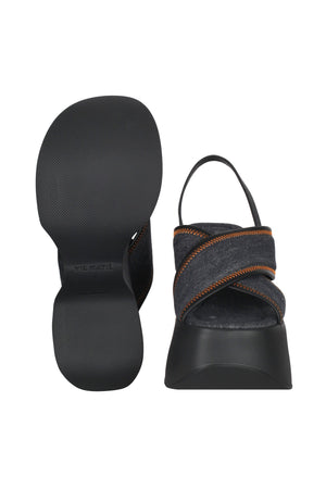 VIC MATIE Vic Matie - Sandali - 450421 - Denim scuro da donna