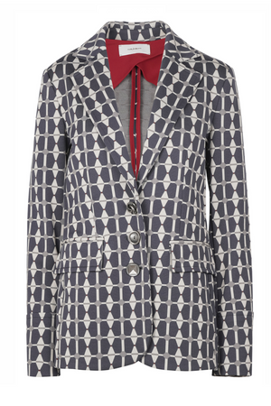 MALIPARMI Maliparmi - Giacca - 460727 - Grigio/Avorio da donna