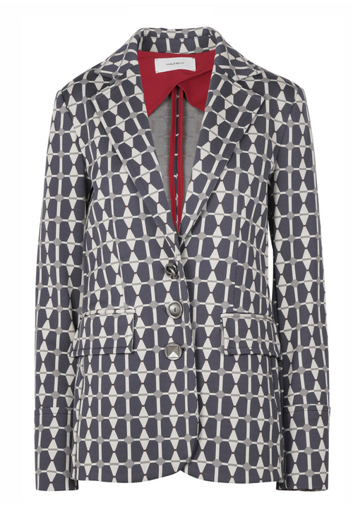 MALIPARMI Maliparmi - Giacca - 460727 - Grigio/Avorio da donna