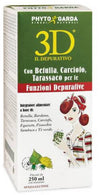 3D il Depurativo Integratore Alimentare 250ml. Per le funzioni depurative Con Betulla, Carciofo e Tarassaco Phyto Garda