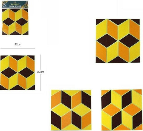 3d Piastrella Mattonella Adesivo Da Parete Muro Pannello 30x30cm 64386 Casa e cucina/Decorazioni per interni/Accessori decorativi/Sticker decorativi/Adesivi e murali da parete/Adesivi da parete Trade Shop italia - Napoli, Commerciovirtuoso.it