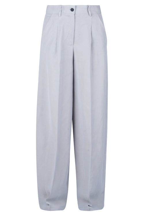Liviana Conti - Pantalone - 470806 - Grigio chiaro da donna