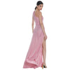 Relish vestito lungo rosa Alsaf