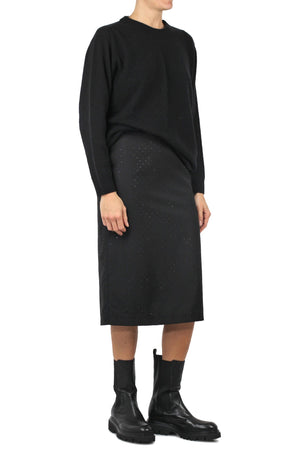 JUCCA Jucca - Gonna - 442114 - Nero da donna