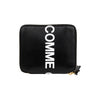 COMME DES GARCONS WALLET Huge Logo portafoglio da donna