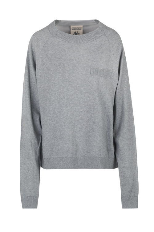 Semi-Couture Semi Couture - Maglia - 450808 - Grigio da donna