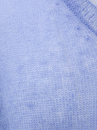 Tom Ford Maglione V-Neck in Mohair da uomo