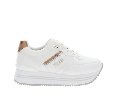 Alviero Martini Sneakers platform con inserti Geo Classic