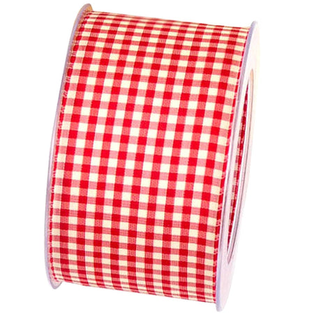 Nastro a quadretti per regali decorazioni e fai da te da 60 mm x 25 metri