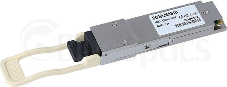 Kompatibler Alcatel-Nokia 3HE10051AA BlueOptics BO28L859S1D QSFP28 Transceiver, MPO/MTP, 100GBASE-SR4, Multimode Fiber, 4x850nm, 100 Meter, 0C/+70C, DDM (3HE10051AA-BO)