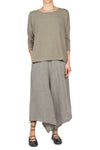 MAMA B Mama B - Maglia - 450627 - Verde/Latte da donna