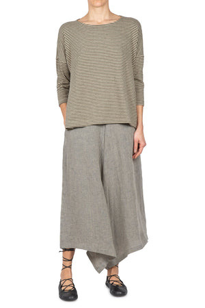 MAMA B Mama B - Maglia - 450627 - Verde/Latte da donna