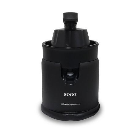 Spremiagrumi Elettrico con Leva per Arance e Limoni, 2 Coni, Sistema Antigoccia, Parti Smontabili per Pulizia Facile, Capacità 250 ml