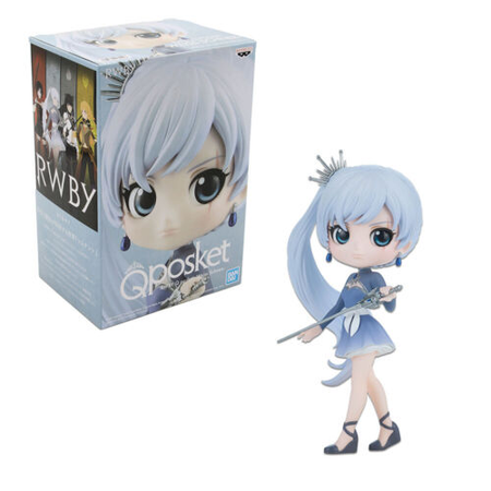Statua Rwby - Weiss Schnee Q Posket Mini Figure