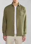 NAPAPIJRI CAMICIA G-LINEN LS da uomo