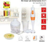 3in1-Mixer-Ad-Immersione-Kit-2-Velocita'-250watt-65mm-Frutta-Verdura-Cucina-Casa