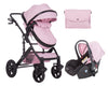Passeggino 3 in 1 Darling Pink Black 2020