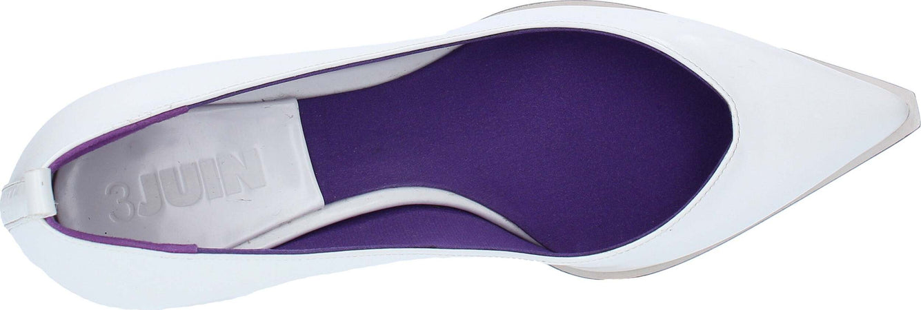 3JUIN-Scarpe-con-Tacco-Bianco-da-donna