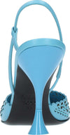 3JUIN-Scarpe-con-Tacco-Celeste-da-donna