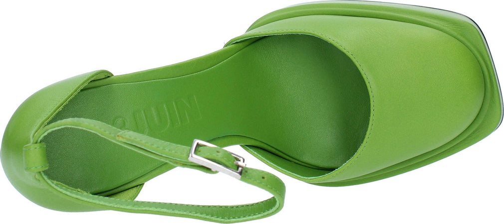 3JUIN-Scarpe-con-Tacco-Verde-da-donna