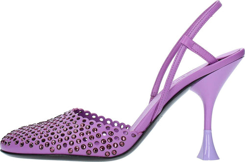 3JUIN-Scarpe-con-Tacco-Viola-da-donna