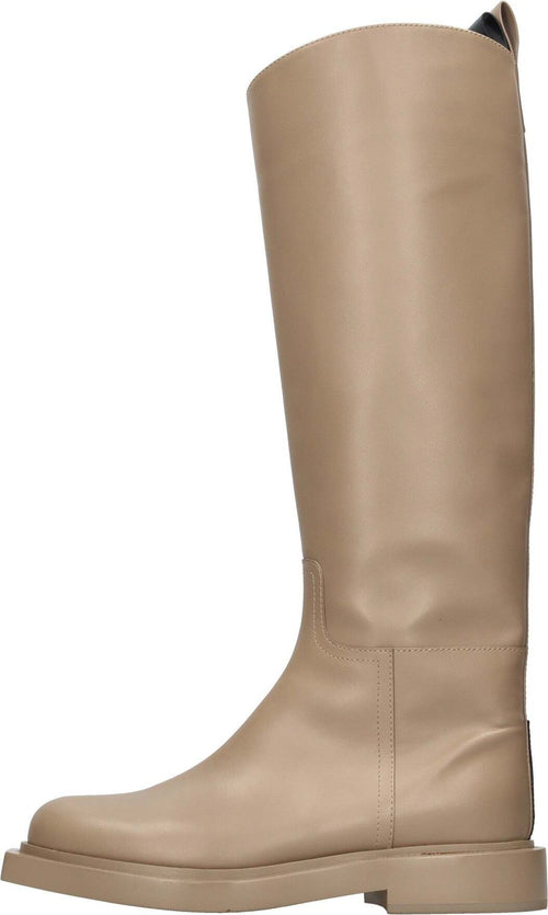 3JUIN-Stivali-Beige-da-donna