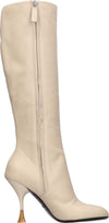 3JUIN-Stivali-Beige-da-donna