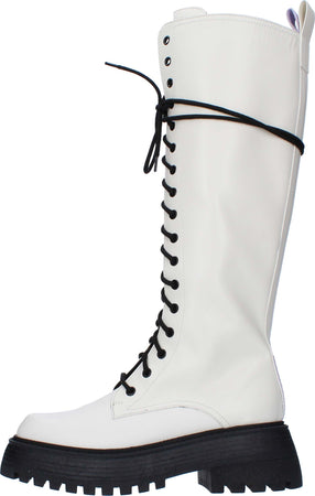 3JUIN-Stivali-Bianco-da-donna