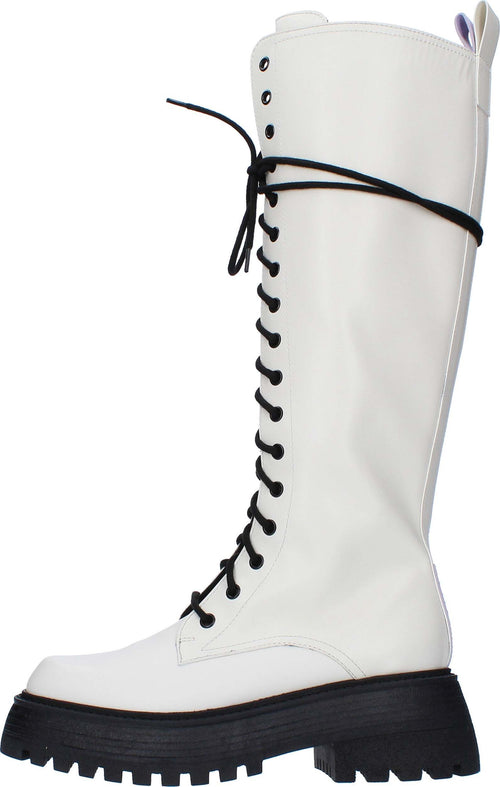 3JUIN-Stivali-Bianco-da-donna