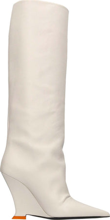 3JUIN-Stivali-Bianco-da-donna