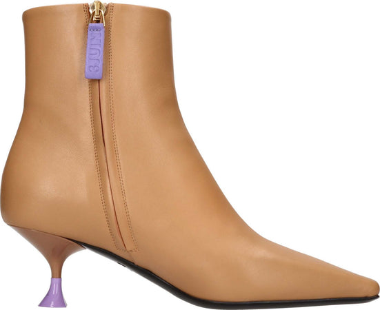 3JUIN-Stivali-Cammello-da-donna