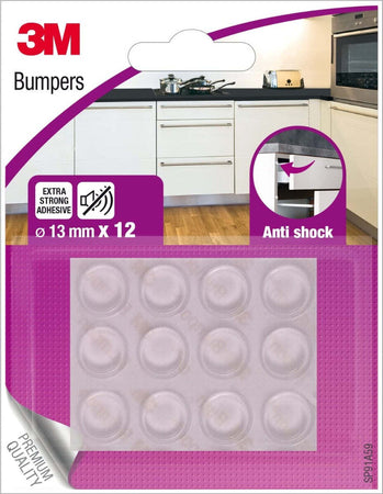 3M---12-PARACOLPI-ADESIVI-ANTI-SHOCK-D-13MM