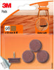 3M---4-FELTRINI-IN-LANA-ULTRA-MORBIDI-CON-CHIODO-D.-22mm