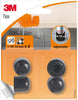 3M---4-PIEDINI-ADATTABILI-NERI-D10-14mm