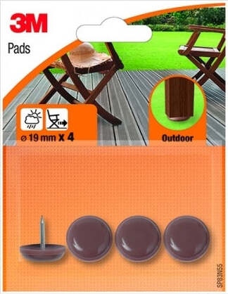 3M---4-PIEDINI-CON-CHIODO-PER-ESTERNI-D.-19MM