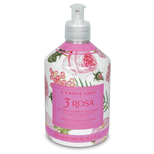 Detergente Mani e Corpo 3 Rosa
