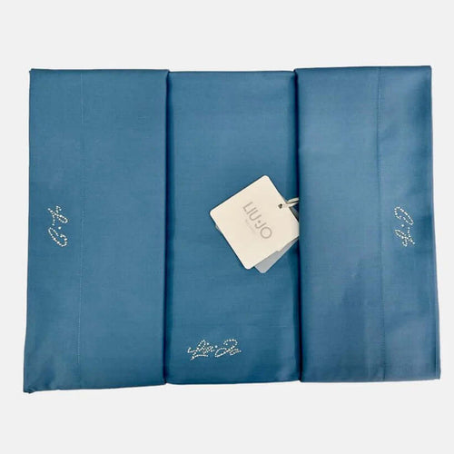 Completo Lenzuola Liu Jo Basico Laterale Matrimoniale Puro Cotone