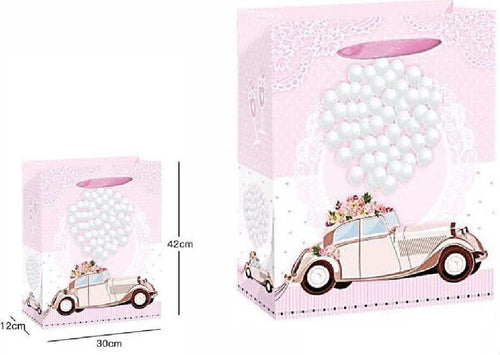 3pz Buste Busta Regalo Sacchetto 30x42x12cm Matrimoni Nozze 63978 Varie Fantasie Casa, arredamento e bricolage > Prodotti per Feste Trade Shop italia - Napoli, Commerciovirtuoso.it