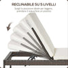 3pz-Componibile-2-Lettino-Prendisole-da-Giardino-(60-x-195-x-86cm)-e-1-Tavolino-(121-x-40-x-50cm)-Rattan-con-Materassini,-Marrone-e-Bianco-Crema-862-022BN