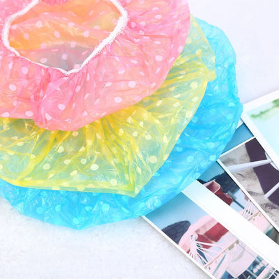 3pz Impermeabile Cuffia Doccia Elastico Per Capelli Shower Cap Bath Hat Salute e Bellezza > Cura dei Capelli > Shampoo e Maschere Trade Shop italia - Napoli, Commerciovirtuoso.it