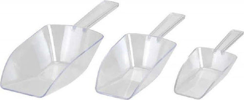 3pz Paletta Palettine Dosatori Plastica 3 Misure Per Ghiaccio Cereali Legumi Confetti Utensili Cucina Trade Shop italia - Napoli, Commerciovirtuoso.it