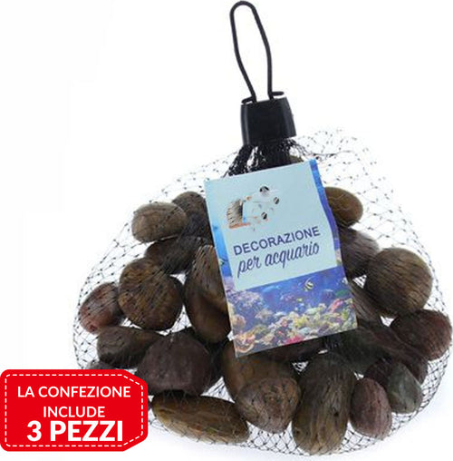 3pz Pietre Decorative Acquario Glitter Rossi Decorazione Sassi Piante Vasi 300gr Prodotti per animali domestici/Pesci e animali d'acqua/Arredo per acquario/Ciottoli decorativi Trade Shop italia - Napoli, Commerciovirtuoso.it