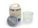 MIZU BABY - Yume Food 2 in 1 - Thermos pappa 600 ml, colore talco, contenitore termico per alimenti e pappe