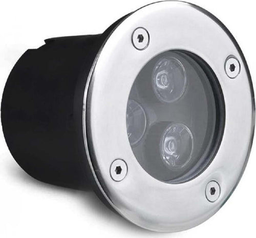 3W Faretto Incasso 3 LED da Esterno 220v Segnapasso Calpestabile IP65 Illuminazione/Illuminazione per esterni/Luci per sentieri Zencoccostore - Formia, Commerciovirtuoso.it