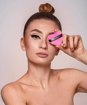 3x Atokirina Baby Trio Blender Puff - Nuovi Applicatori Make-Up Spugnetta per Trucco Fondotinta per Un Make up Perfetto Tessuto Super Morbido Bordi Lisci Atokirina Beauty